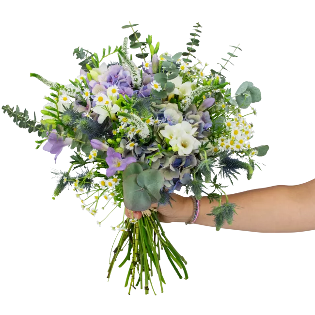 Bouquet with hydrangea